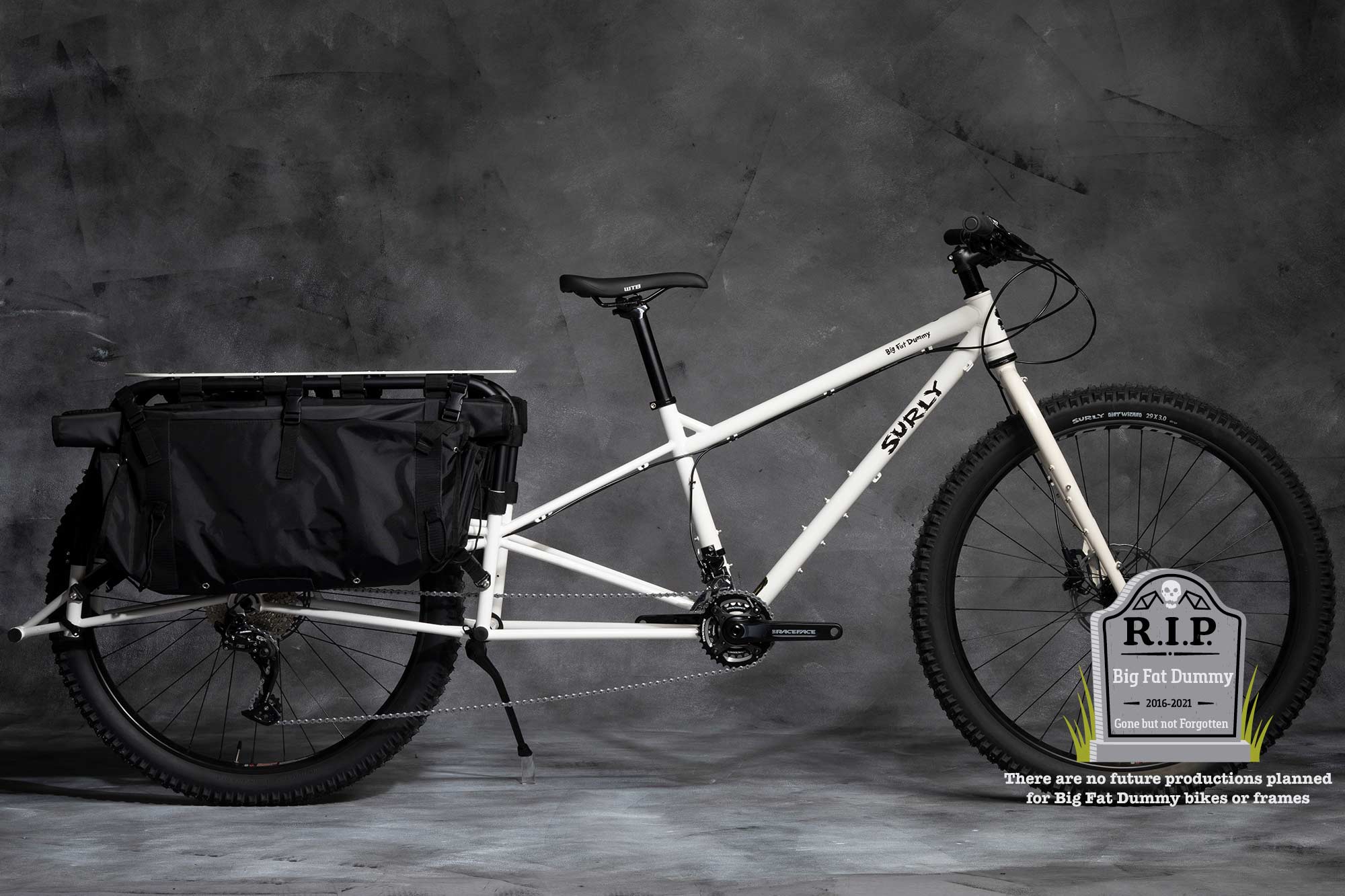 Big Fat Dummy BIke Thorofrost White