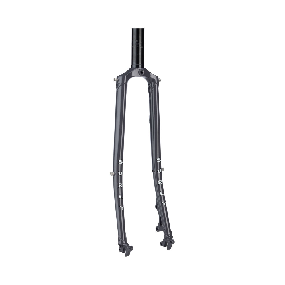 Surly Disc Trucker Fork, 700c, Bituminous Gray