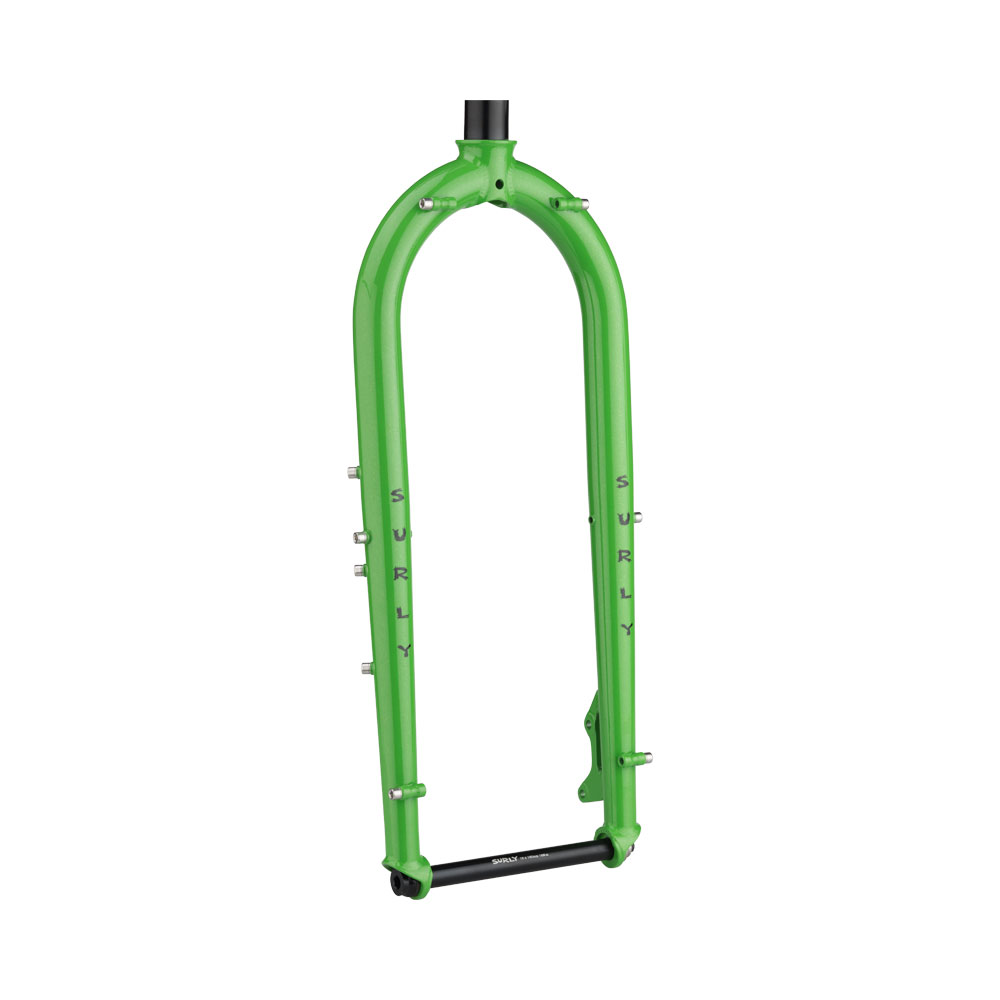 Surly Ice Cream Truck Fork, Plutonium Sparkle Green