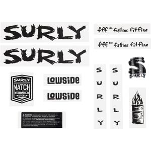 Lowside Decal Set, black