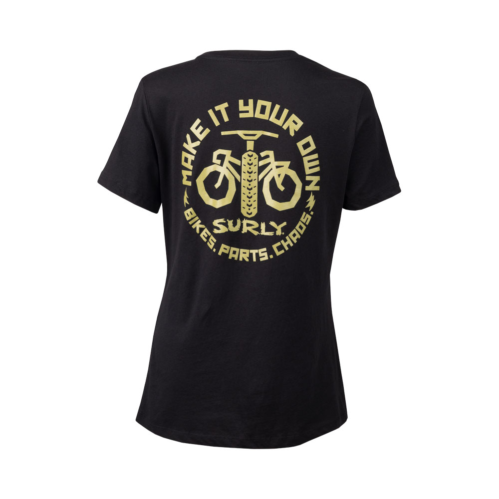 Surly Make It Your Own Tee Women's, back 