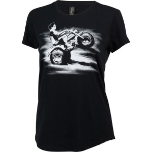 Surly Stunt Coordinator Women's T-Shirt, front, black, on white background