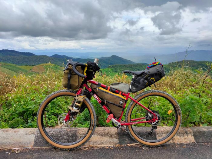 Immu's Red Drop-bar Surly Bridge Club