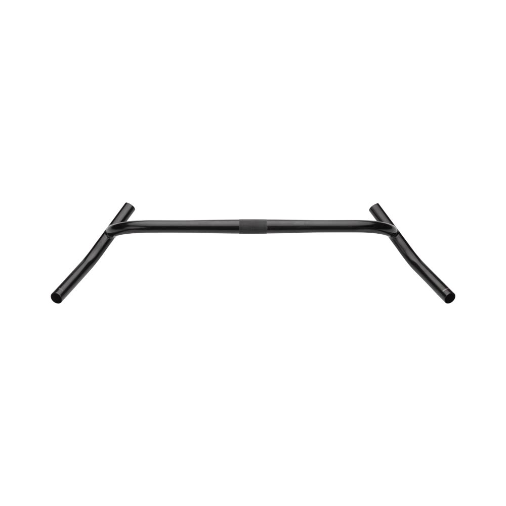 Surly Corner Bar Handlebar, rear view, black color on white background