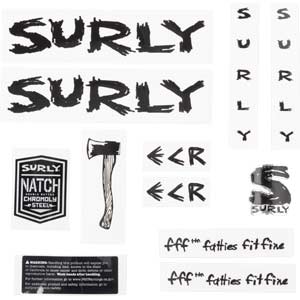 ECR Decal Set, black