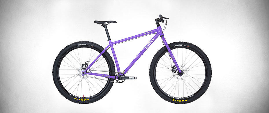 Surly Karate Monkey Bike, Purple