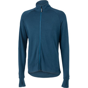 Surly Men's Merino Wool Long Sleeve Jersey, Navy