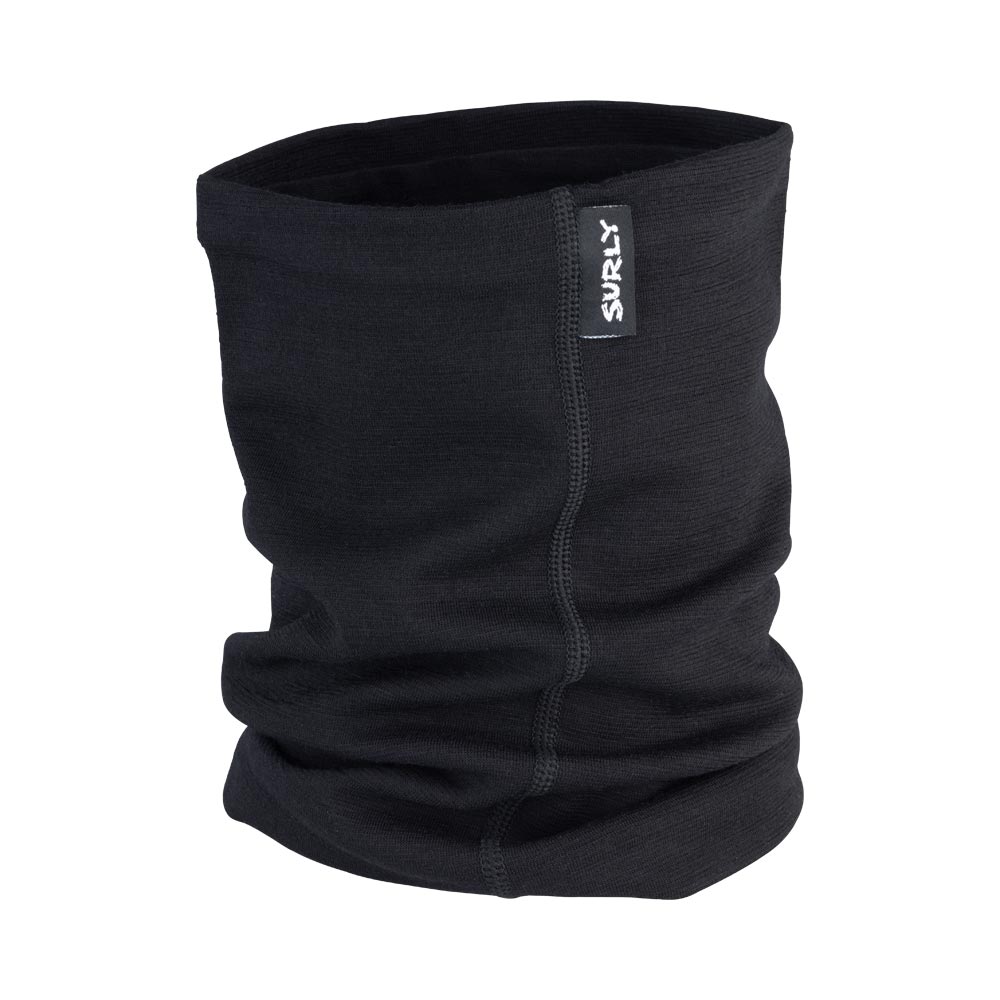 Surly Merino Neck Gaiter: Black One Size