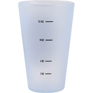 Surly Monster Squad Silicone Pint Glass measuring lines - back