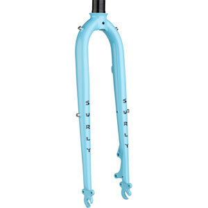 Surly Preamble Fork Skyrim Blue color on white background