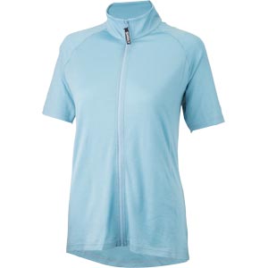 Surly Women's Merino Wool Short Sleeve Jersey, Tile Blue