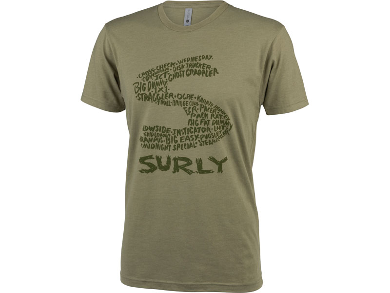 Surly Steel Consortium Men's T-Shirt front on white background