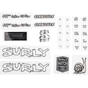 Straggler Decal Set, white