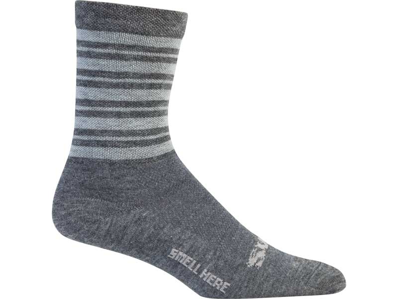 Surly Stripey Socks, gray