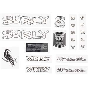 Wednesday Decal Set, white