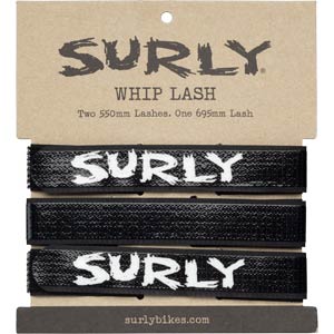 Surly Whip Lash Gear Strap, black - retail packaged