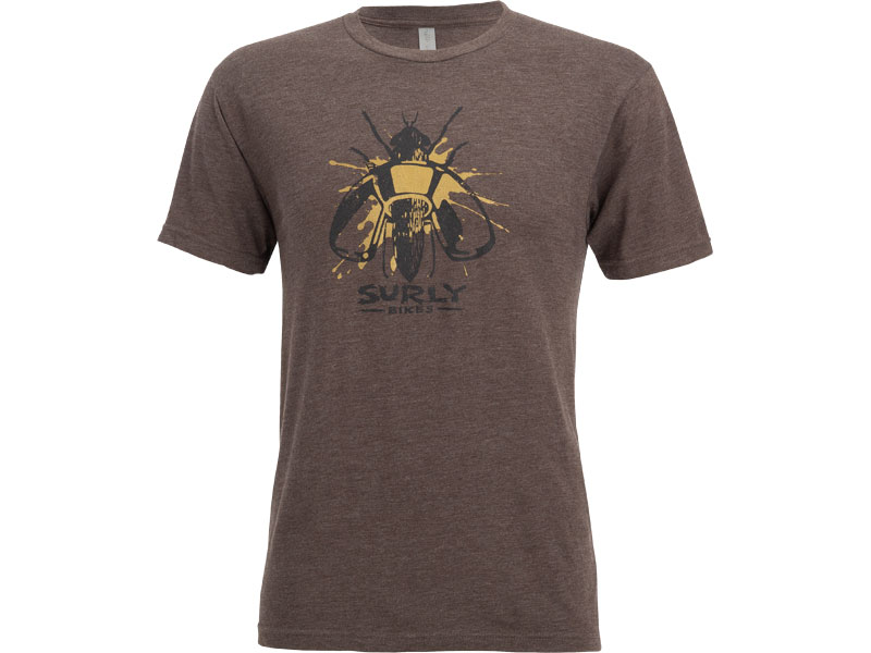 Surly Wingnut Men's Tee, Brown 