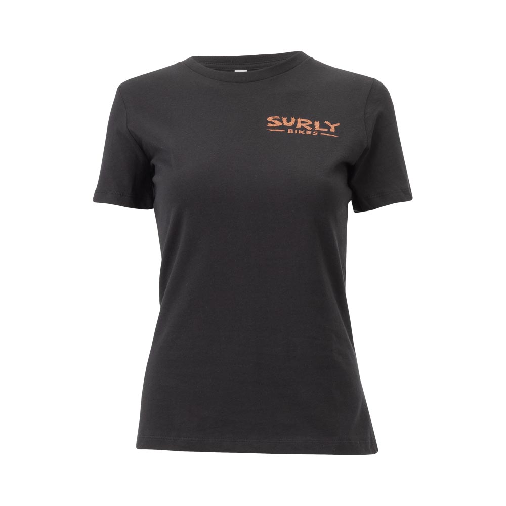 Surly Space Station Women's Tee, Brown